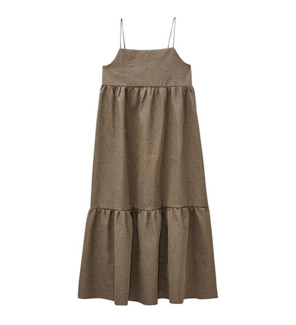 GeeRA（ジーラ）の「ふくれジャカードキャミワンピース（その他ワンピース）」｜詳細画像