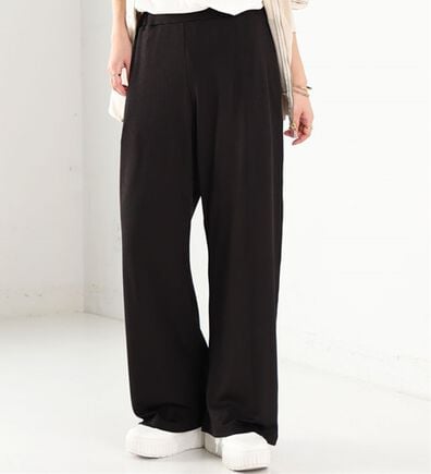 A HAPPY MARILYN（アハッピーマリリン）の「【Ｌ～８Ｌ】丈が選べる！さらトロリブイージーパンツ（ワイドパンツ・ガウチョ）」
