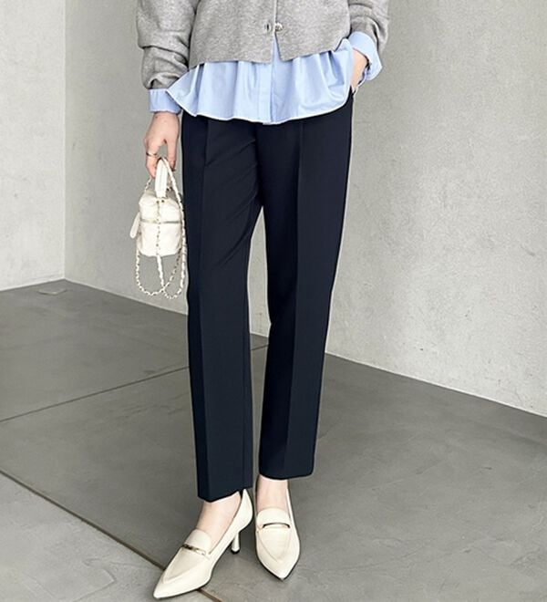 GeeRA（ジーラ）の「美脚きれい魅せ！テーパードパンツ（フルレングスパンツ）」｜詳細画像