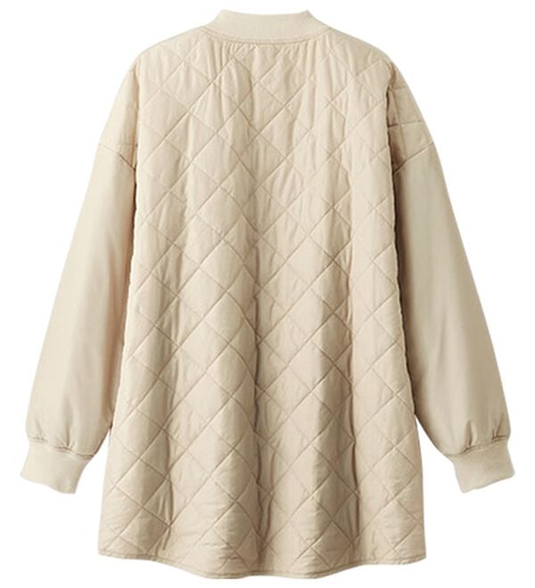 BELLUNA（ベルーナ）の「軽い着心地！ビッグポケット付キルトコート（ハーフコート）」｜詳細画像