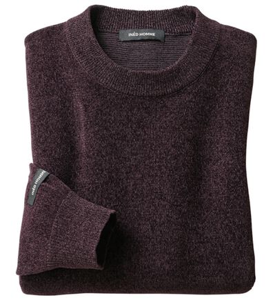 「＜イネド　オム＞もっちりモールセーター（メンズニット・セーター）」