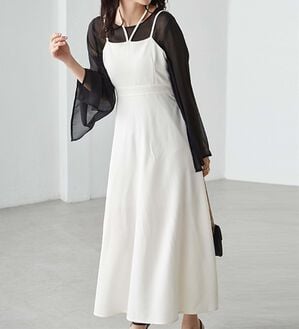 RANAN（ラナン）の「ホルターネックキャミワンピース（その他ワンピース）」｜アイボリーＦ