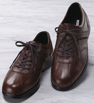 「＜ゴアテックス＞マドラスウォークスニーカー（メンズスニーカー）」｜紐・ダークブラウン