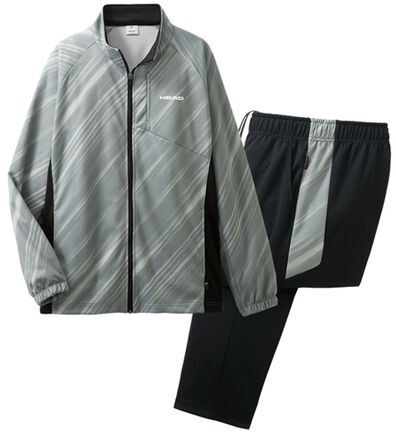 「＜ヘッド＞バイアスプリントジャージスーツ（メンズルームウェア）」