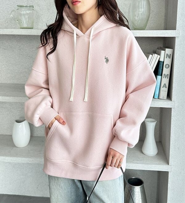 GeeRA（ジーラ）の「【U.S. POLO ASSN.】フード刺繍裏起毛パーカー（パーカー）」｜詳細画像