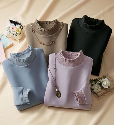 LAVIENNE（ラヴィエンヌ）の「大人の上品トレーナー（カットソー）」