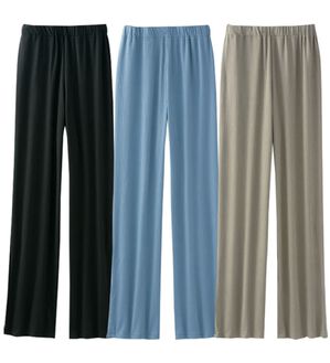 「ラフばきルームパンツ（フルレングスパンツ）」｜3色組