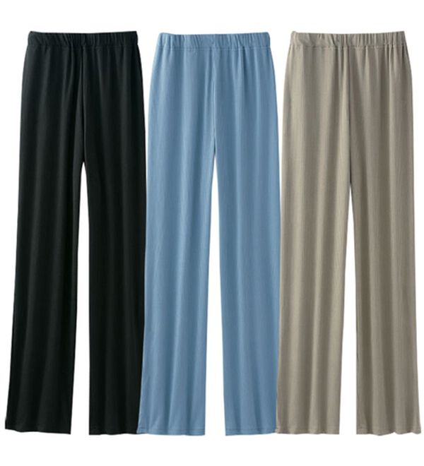 「ラフばきルームパンツ（フルレングスパンツ）」｜3色組