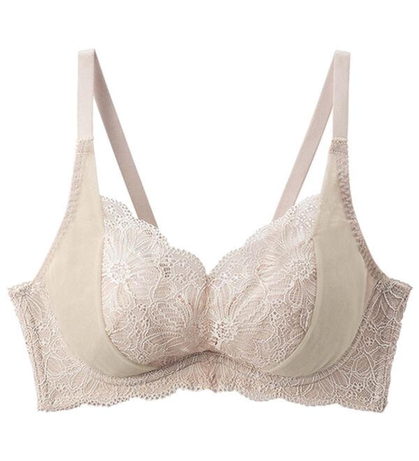 LAVIENNE（ラヴィエンヌ）の「【２色組】下がり胸さんのスッと持ち上げブラ（ブラジャー）」｜詳細画像