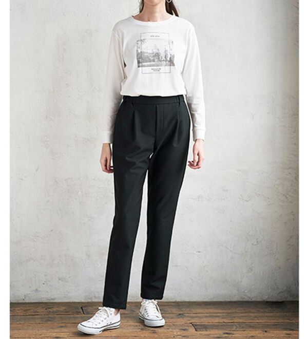 BELLUNA（ベルーナ）の「防風あったかボンディングパンツ（フルレングスパンツ）」｜詳細画像