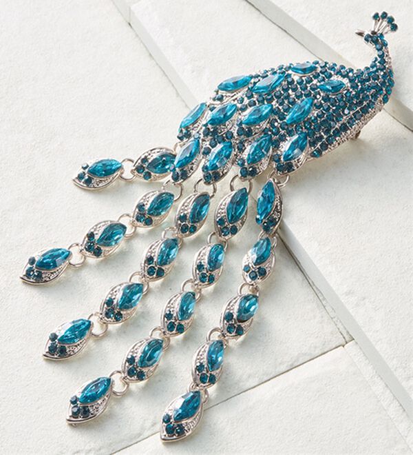 孔雀、白鳥、鶴？の真珠パールブローチ　ペンダントトップ　シルバー18金18K 孔雀、白鳥、鶴？の真珠パールブローチ ペンダントトップ シルバー18金18K