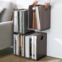 「重ねて置ける本棚ラック（リビング収納）」