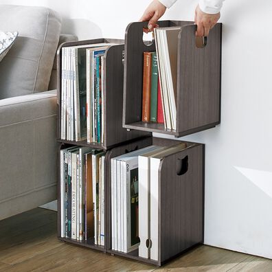 「重ねて置ける本棚ラック（ラック・棚・本棚）」