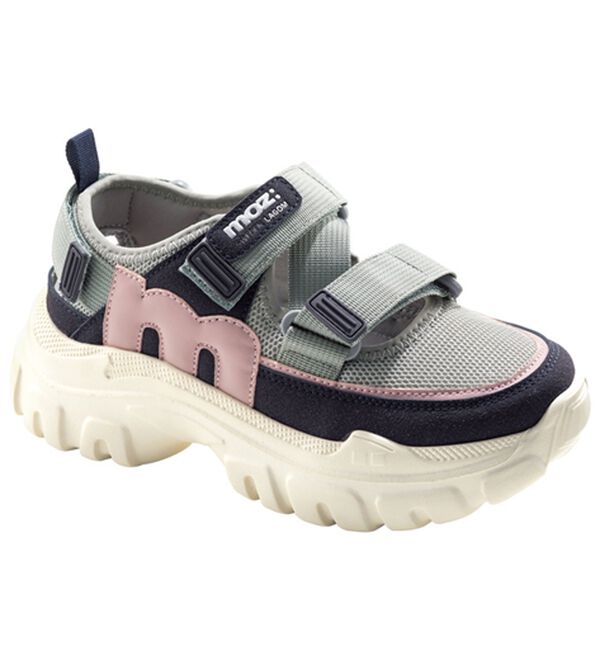 BELLUNA（ベルーナ）の「＜ｍｏｚ＞厚底スニーカーサンダル（スニーカー）」｜グレー系