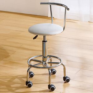 「２ｗａｙらくらく昇降式回転チェア（椅子・チェア・スツール）」｜ホワイト