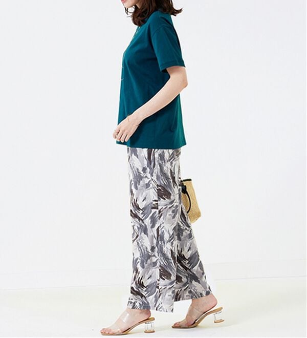 BELLUNA（ベルーナ）の「ヒンヤリ！綿１００％大人顔サマ見えＴシャツ（Tシャツ）」｜詳細画像