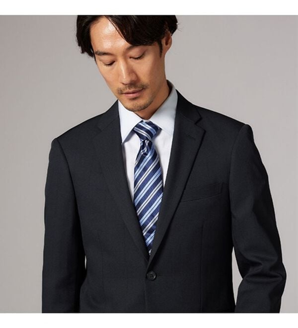 REMEN'S（リメンズ）の「【洗濯機ＯＫ】ノータックウォッシャブルスーツ（ビジネススーツ）」｜詳細画像