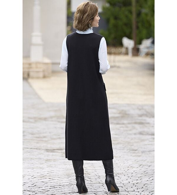 BELLUNA（ベルーナ）の「綿１００％ニットジャンパースカート（ジャンパースカート）」｜詳細画像