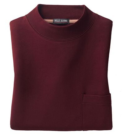 「肌側しっとりなめらか吸湿発熱ハイネック（メンズＴシャツ）」