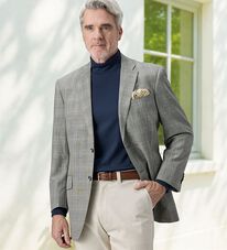 「＜ゴールデンベア＞国産大人のハイネックプルオーバー（メンズニット・セーター）」