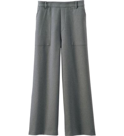 BELLUNA（ベルーナ）の「ウール調カルゼワイドパンツ（ワイドパンツ・ガウチョ）」