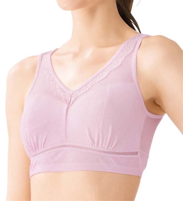 LAVIENNE（ラヴィエンヌ）の「【３色組】さらさらメッシュの快適ブラ（ブラジャー）」｜詳細画像