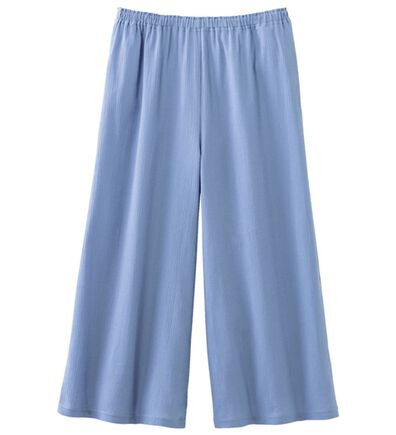 「サラッと涼しい楊柳ボトム（パジャマ・ルームウェア）」