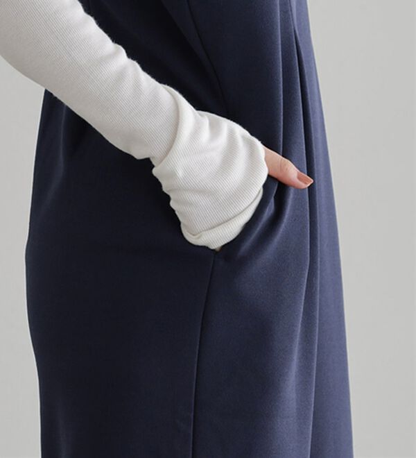 Pierrot（ピエロ）の「ペアスキンベロアジャンパースカート（ジャンパースカート）」｜詳細画像