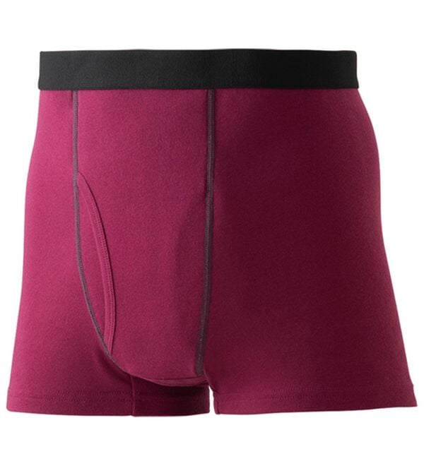 「お買得！定番柄のトランクス・ボクサーパンツ（メンズトランクス）」｜ワインレッド