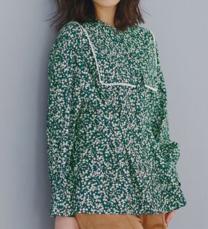 RANAN（ラナン）の「小花柄プリントブラウス（ブラウス）」｜詳細画像