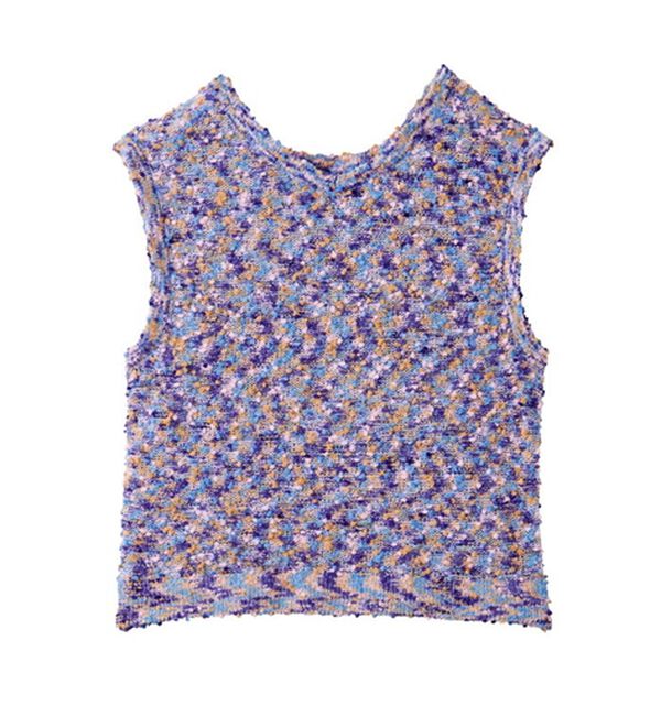 GeeRA（ジーラ）の「前後２ＷＡＹファンシーニットトップス（ニット・セーター）」｜詳細画像