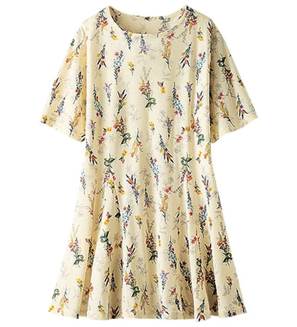 BELLUNA（ベルーナ）の「冷感フレアーシルエットプリントチュニック（チュニック）」｜詳細画像