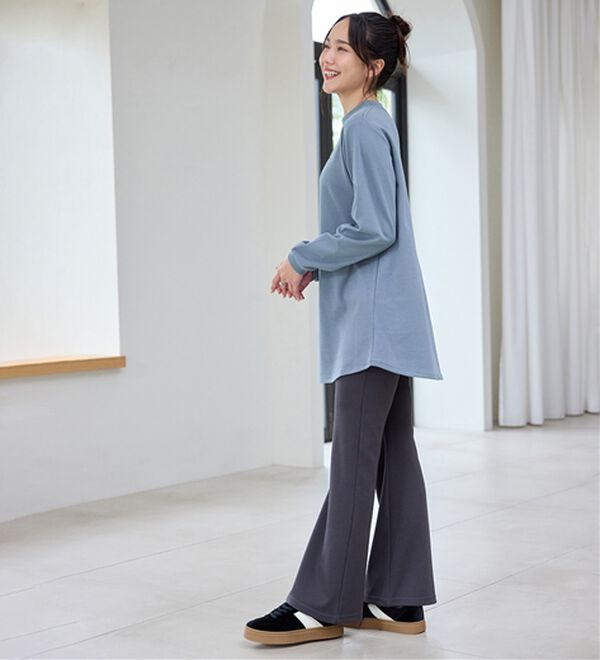 BELLUNA（ベルーナ）の「【メルティポンチ】プリントチュニック（チュニック）」｜詳細画像