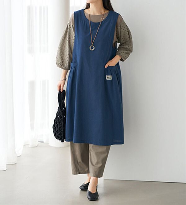 BELLUNA（ベルーナ）の「＜ｍｏｚ＞袖切替プルオーバー（カットソー）」｜詳細画像