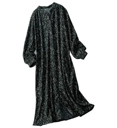 BELLUNA（ベルーナ）の「花柄プリント楊柳素材ワンピース（プリントワンピース）」