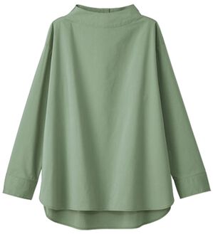 BELLUNA（ベルーナ）の「＜ＳＯＬＯＴＥＸ（Ｒ）＞ストレッチブラウス（ブラウス）」｜オリーブ