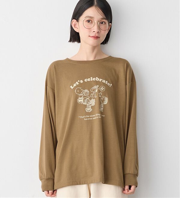 Viola e Viola（ヴィオラ エ ヴィオラ）の「【スペシャルコラボ】スヌーピーCelebrateTシャツ（Tシャツ）」｜詳細画像