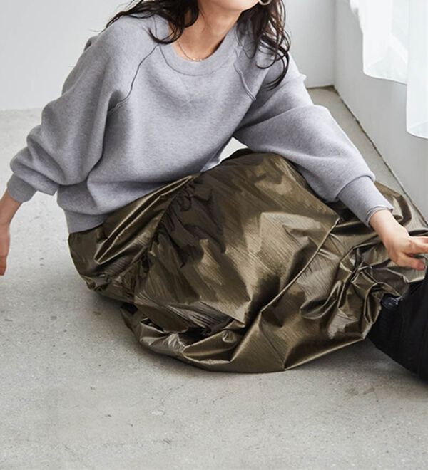 RANAN（ラナン）の「パチパチしにくい！大人のきれいめトレーナーニット（ニット・セーター）」｜詳細画像