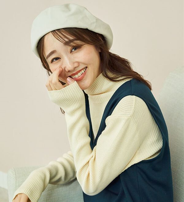 BELLUNA（ベルーナ）の「＜＆ｃｏｃｏｃｈｉ＞ハピネスコットン１００％ニットレギンス（スパッツ・レギンス）」｜詳細画像