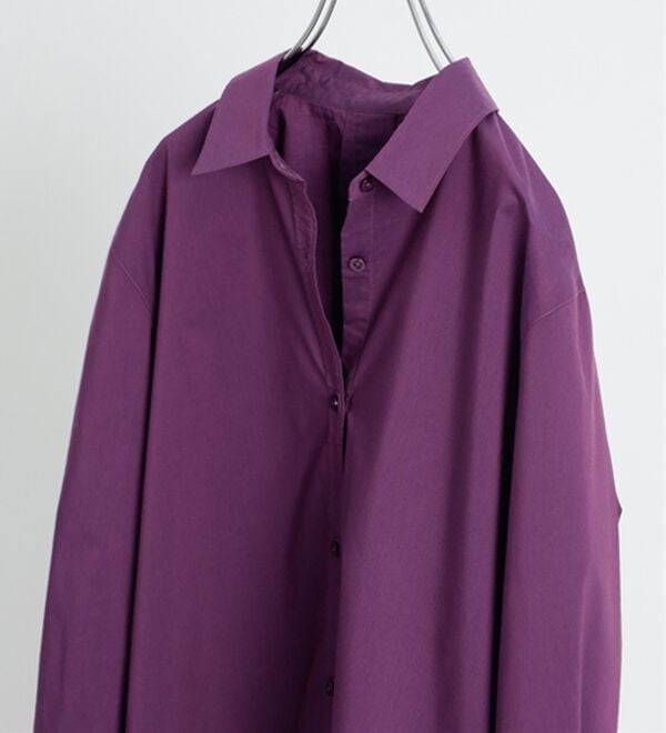 BELLUNA（ベルーナ）の「＜ＳＯＬＯＴＥＸ（Ｒ）＞ストレッチビッグシャツ（シャツ）」｜詳細画像