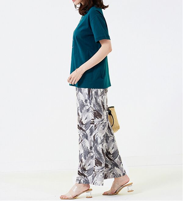 BELLUNA（ベルーナ）の「ヒンヤリ！綿１００％大人顔サマ見えＴシャツ（Tシャツ）」｜詳細画像