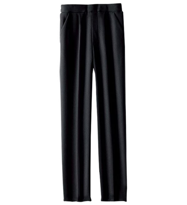 BELLUNA（ベルーナ）の「裏起毛ジョーゼット素材テーパードパンツ（テーパードパンツ）」｜詳細画像
