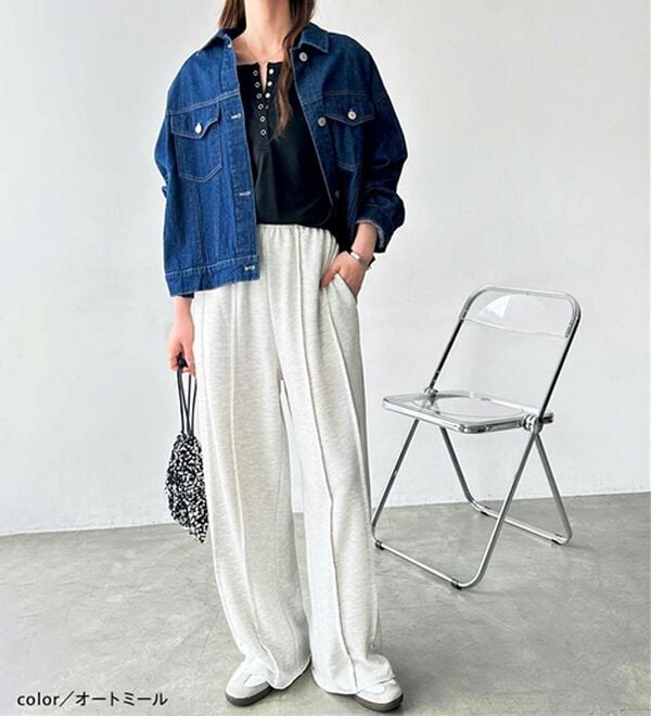 GeeRA（ジーラ）の「フロントラインスウェットパンツ（フルレングスパンツ）」｜詳細画像