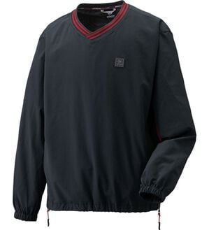 「＜ダンロップ・リファインド＞裏アルミウインドブレーカー（メンズブルゾン）」｜ブラック