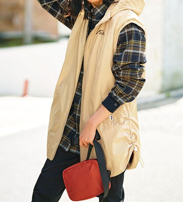 BELLUNA（ベルーナ）の「＜ＦＩＬＡ＞裏フリースチェック柄シャツジャケット（その他ジャケット）」｜詳細画像