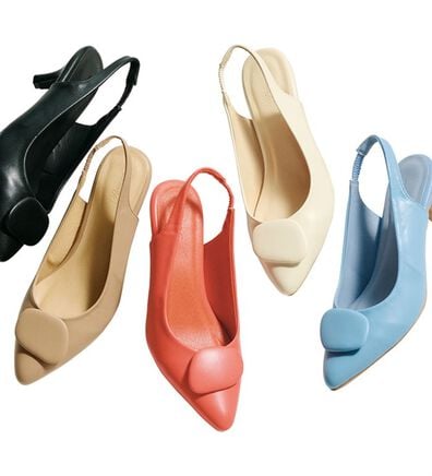 RANAN（ラナン）の「モチーフデザインバックストラップパンプス（パンプス）」