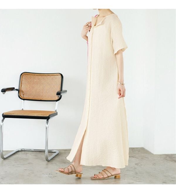 GeeRA（ジーラ）の「カットシャーリングマルチウェイワンピース（その他ワンピース）」｜詳細画像