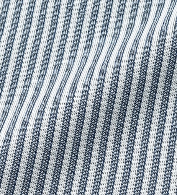 ルフラン（ルフラン）の「【３色組】ストライプ編サラらくプルオーバー（カットソー）」｜詳細画像