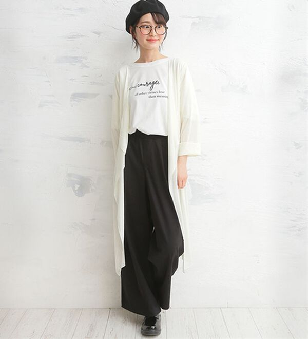 A HAPPY MARILYN（アハッピーマリリン）の「【Ｍ～８Ｌ】サイズ追加！！ＵＶカット 長袖 トッパー カーディガン（ニットカーディガン）」｜詳細画像