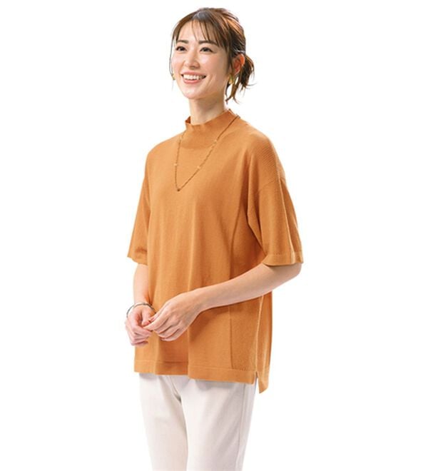 ルフラン（ルフラン）の「【３色組】綿１００％ニットプルオーバー（ニット・セーター）」｜詳細画像